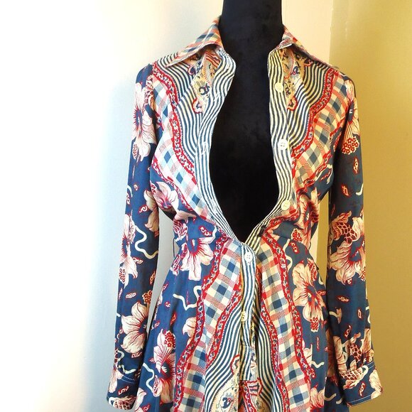 Vintage 1960s Albert Nipon Ladies SZ 4 Button Up Dress Collectors Costumers - Picture 4 of 15